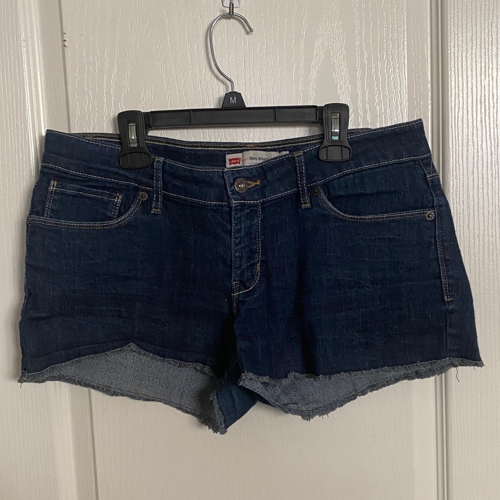 Levi - Denim Shorty Shorts